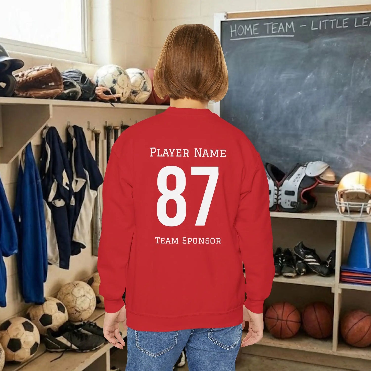 Custom Team Adult Crewneck Sweatshirts