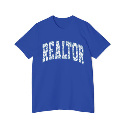 Realtor Floral Arch T‑Shirt — Blue Floral REALTOR Tee for Real Estate Agents by Merchievo (photo 18 of 24)