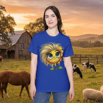 Little Miss Sunny Sass Sunflower Tee