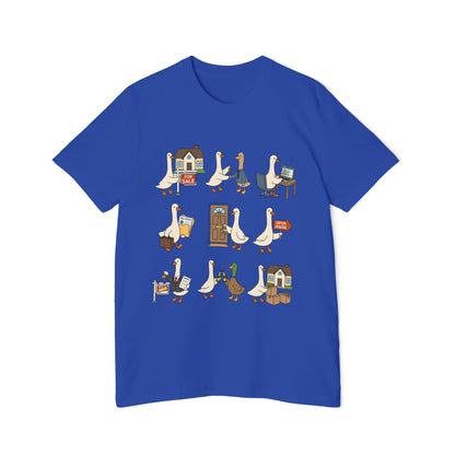 Goose Life Graphic T-Shirt — Cute Goose Occupations Illustration by Merchievo (photo 63 of 84)