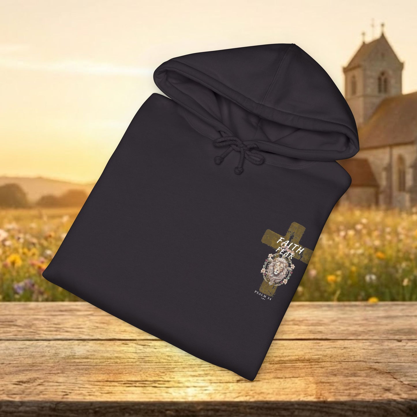 Faith Premium Hoodie | Christian Streetwear & Devotional Apparel