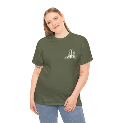 He Is Risen T-Shirt — Minimalist Christian Apparel
