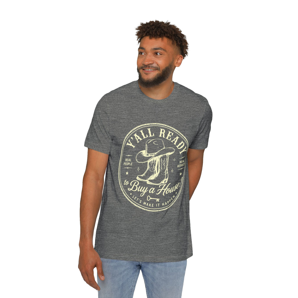 Y'All Ready to Buy a House vintage realtor graphic t-shirt by Merchievo (photo 2 of 5)