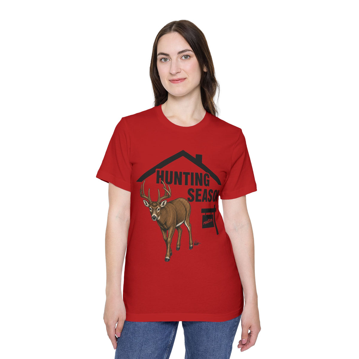 Hunting Season Buck T-Shirt — Deer Hunting Graphic Tee by Merchievo (photo 63 of 66)