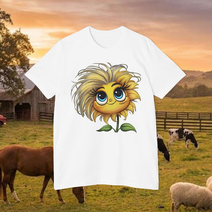 Little Miss Sunny Sass Sunflower Tee