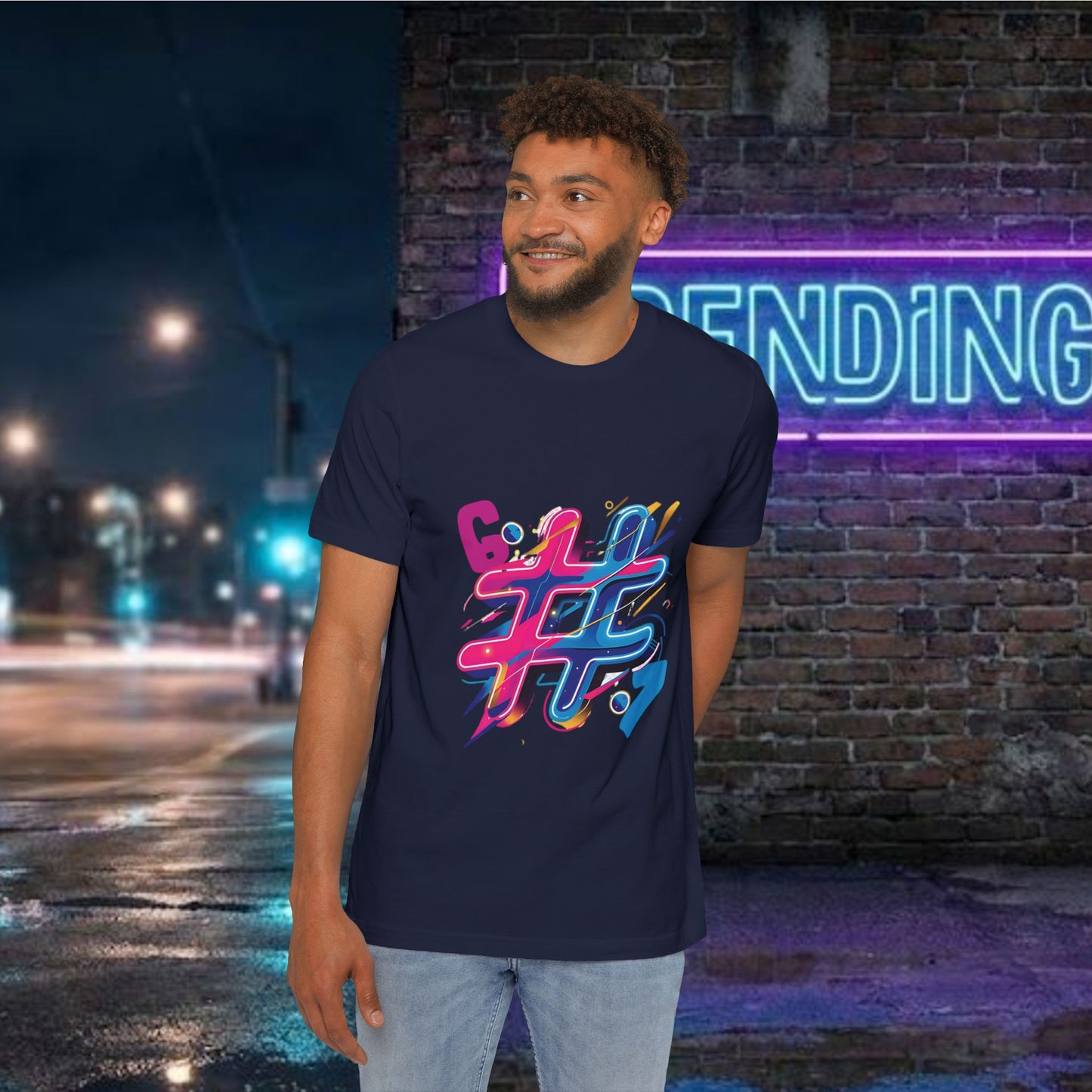 6-7 Hashtag Graphic T‑Shirt