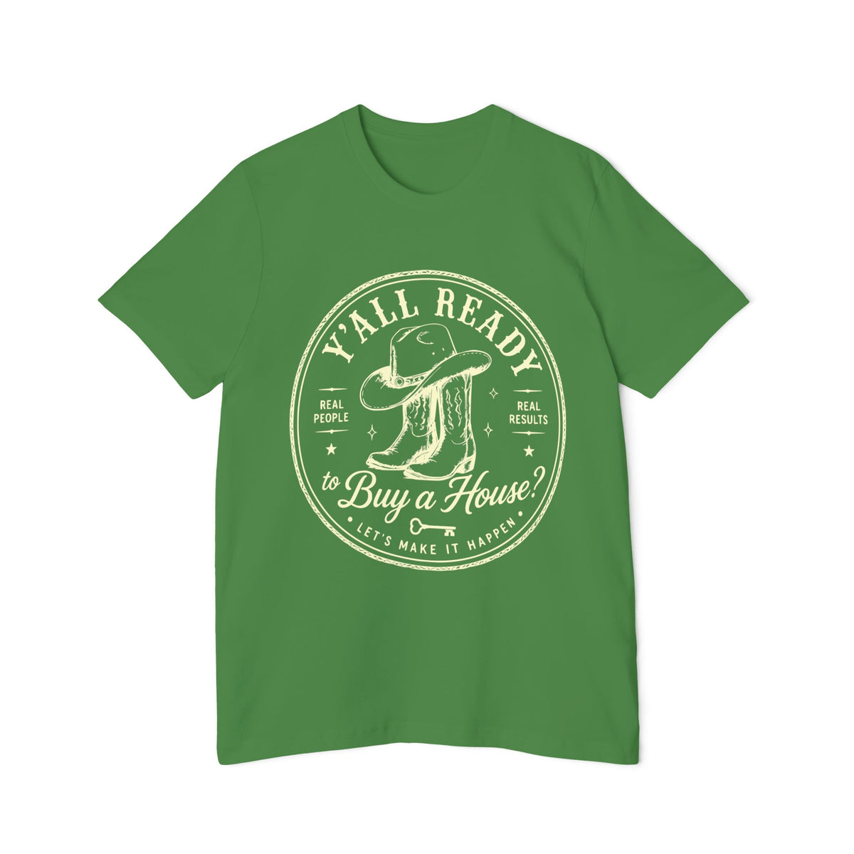 T‑Shirt — “Y’All Ready to Buy a House?” Vintage Realtor Graphic Tee by Merchievo (photo 29 of 60)