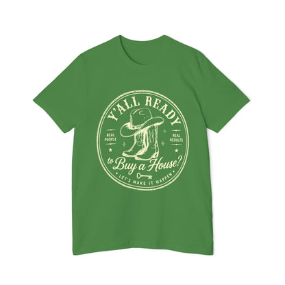 T‑Shirt — “Y’All Ready to Buy a House?” Vintage Realtor Graphic Tee by Merchievo (photo 29 of 60)