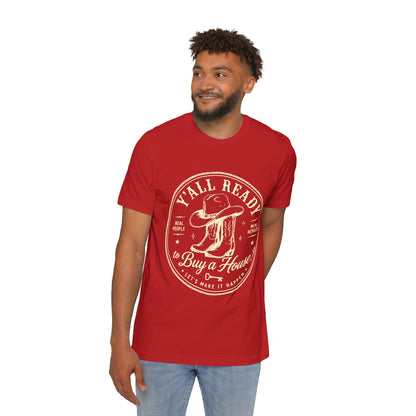 T‑Shirt — “Y’All Ready to Buy a House?” Vintage Realtor Graphic Tee by Merchievo (photo 10 of 60)
