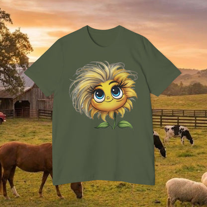 Little Miss Sunny Sass Sunflower Tee