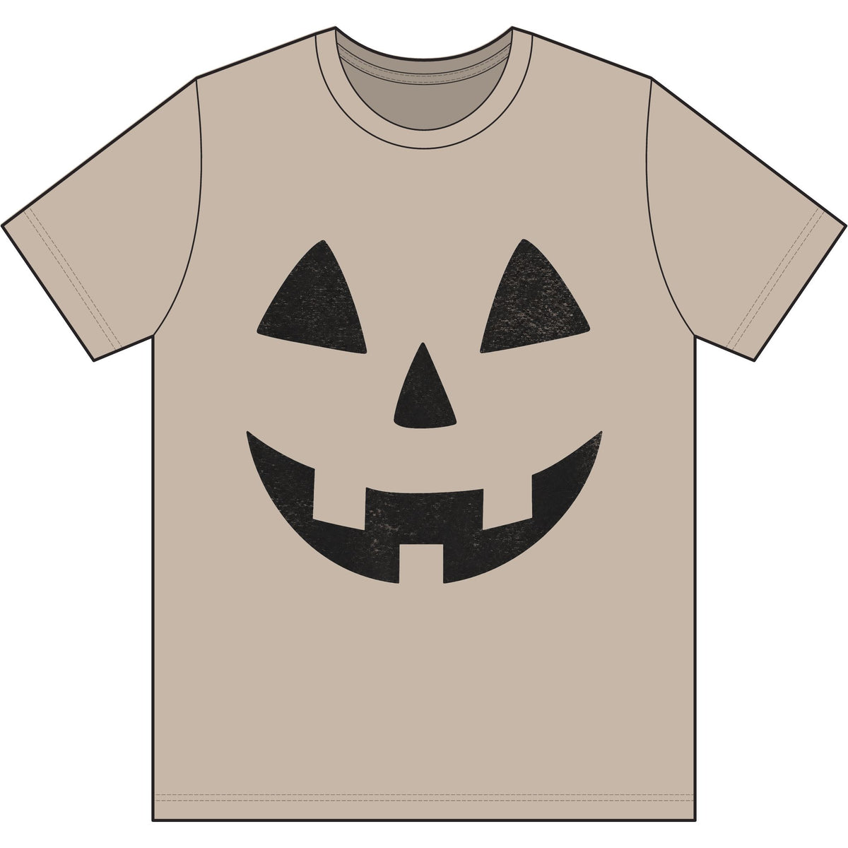 Pumpkin Jack-O'-Lantern Halloween orange graphic t-shirt by Merchievo (photo 3 of 5)