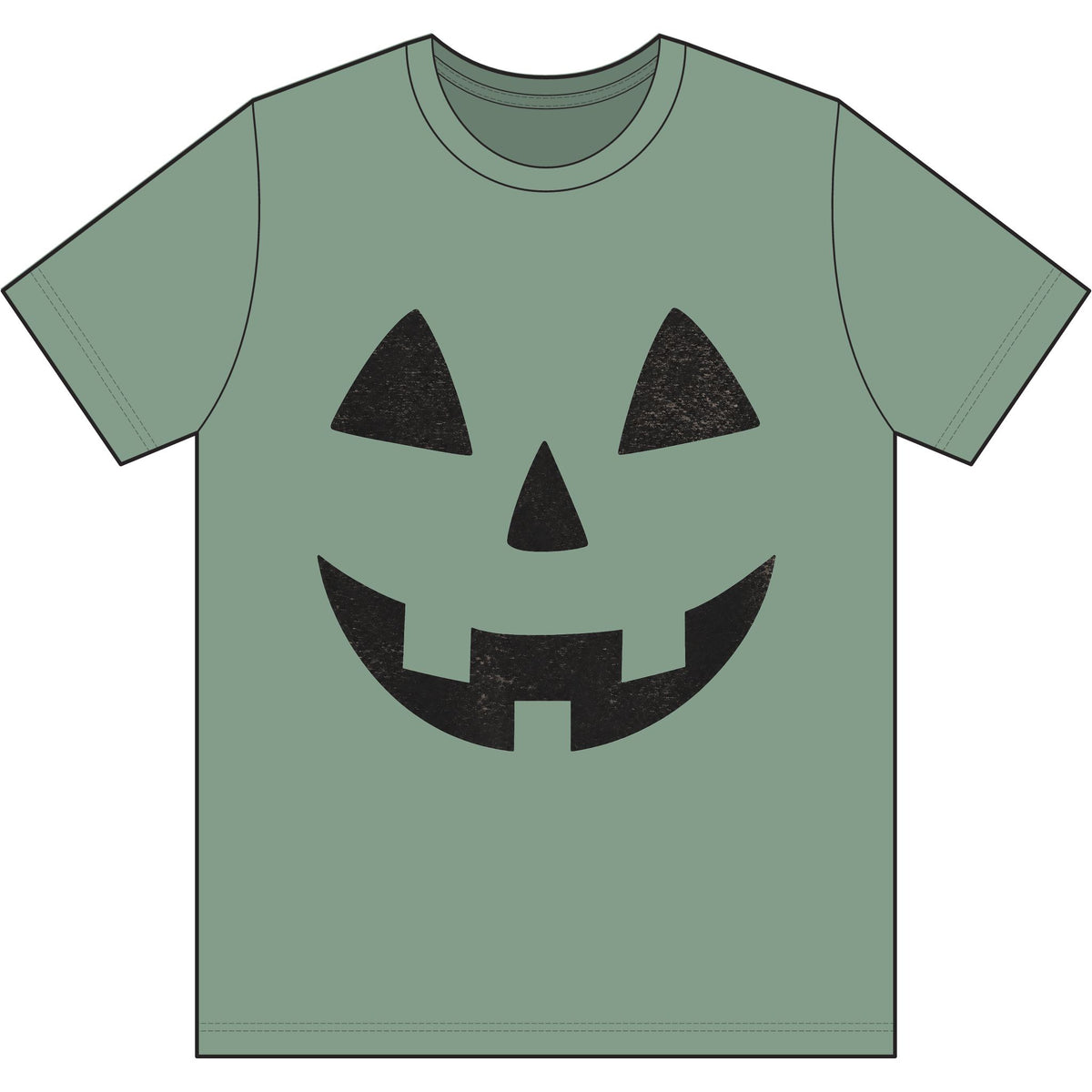 Pumpkin Jack-O'-Lantern Halloween orange graphic t-shirt by Merchievo (photo 4 of 5)