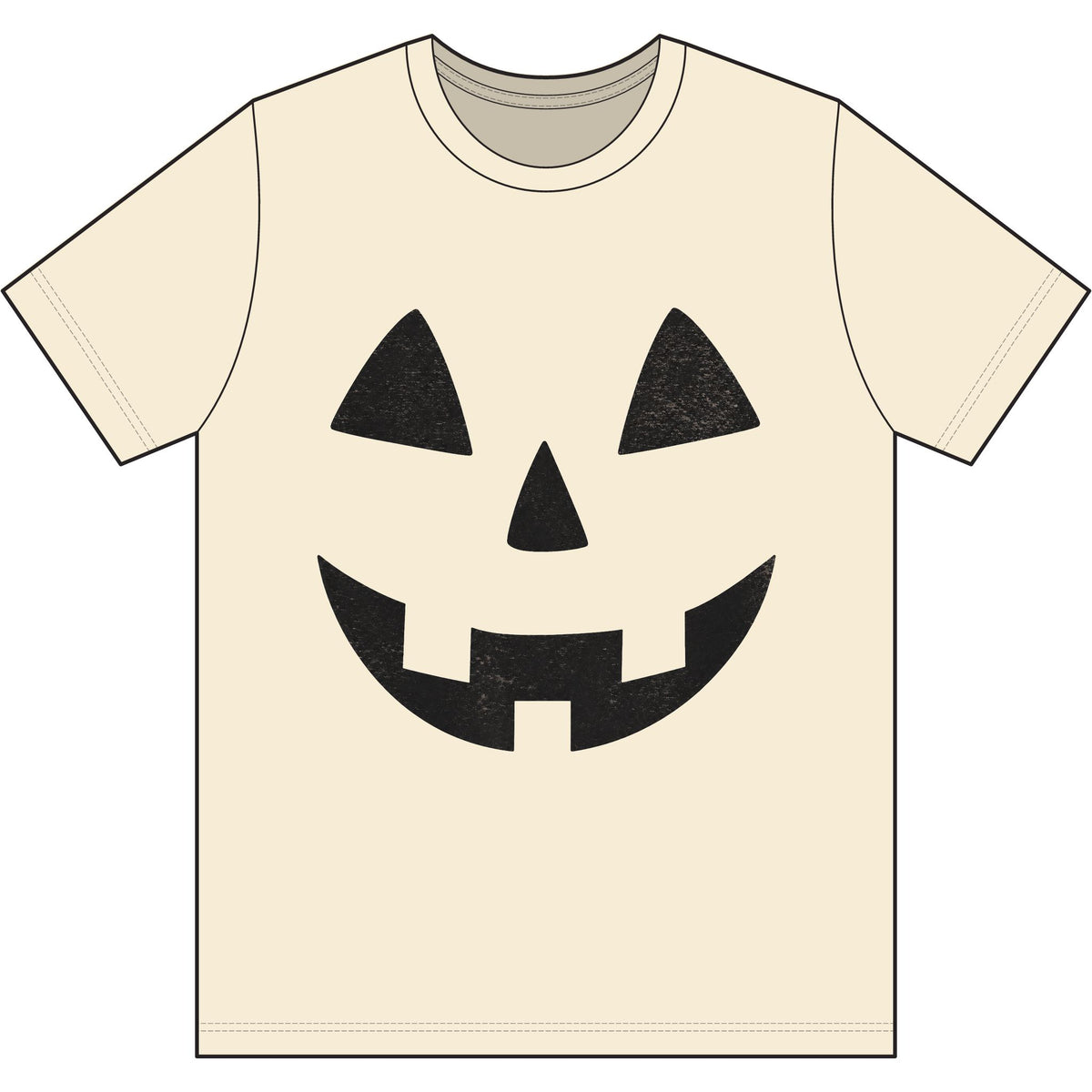 Pumpkin Jack-O'-Lantern Halloween orange graphic t-shirt by Merchievo (photo 2 of 5)