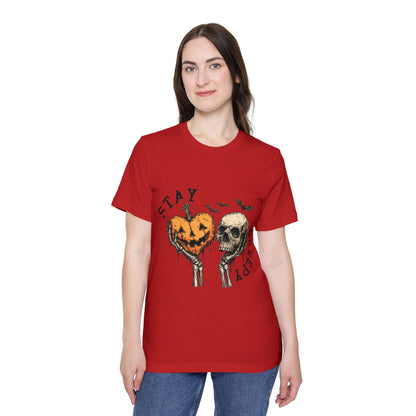 Stay Creepy Halloween T-Shirt – Pumpkin Heart & Skull Graphic by Merchievo (photo 8 of 42)