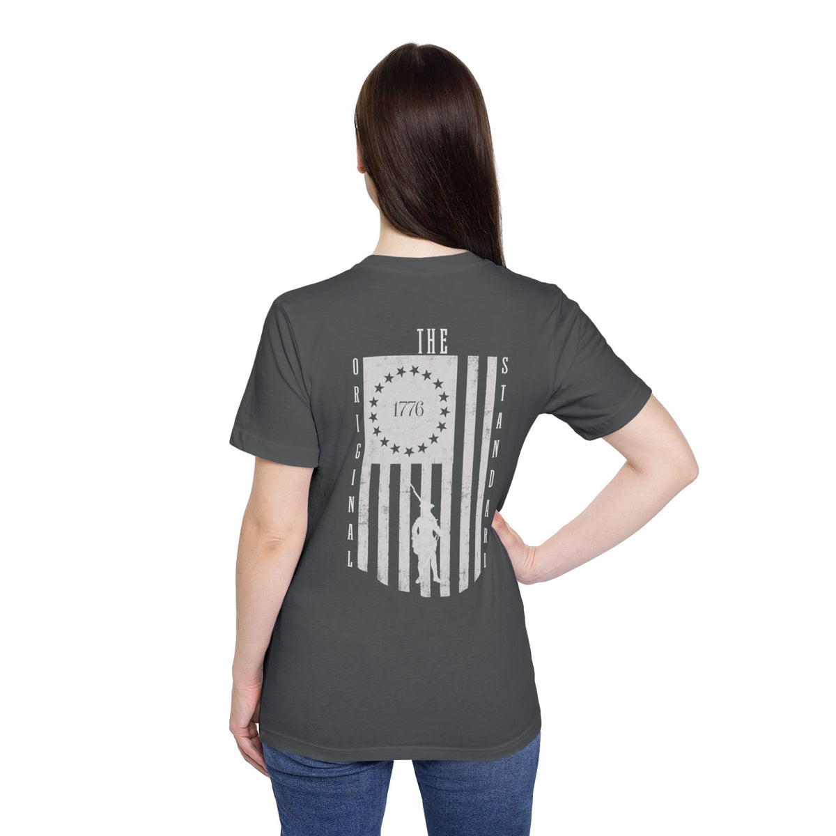Original Standard Distressed T-Shirt — Patriotic USA Vintage Graphic Tee by Merchievo (photo 43 of 60)