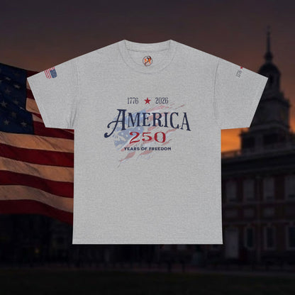 America 250th Anniversary T-Shirt — 1776–2026 Stars & Stripes Celebration Tee