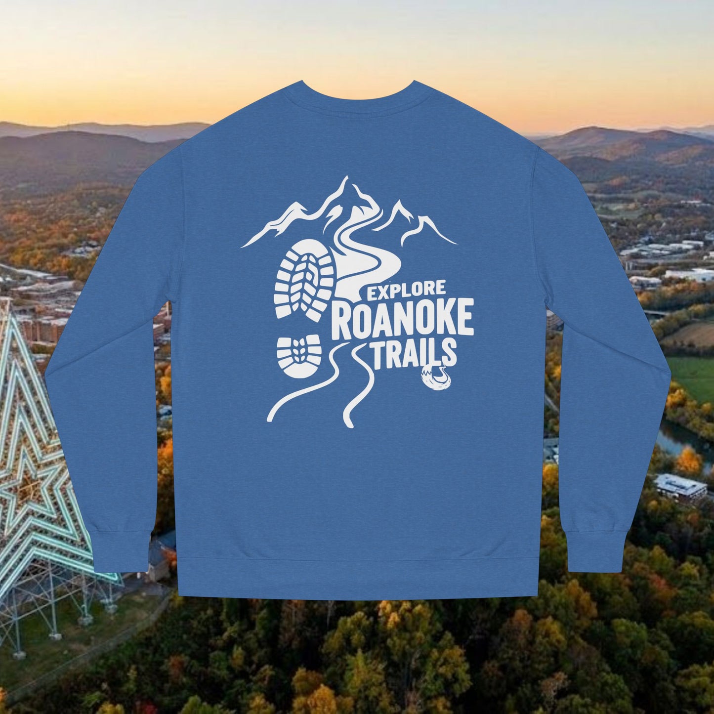 Roanoke Trails Premium Sweatshirt | Lightweight Hiking Sweatshirt