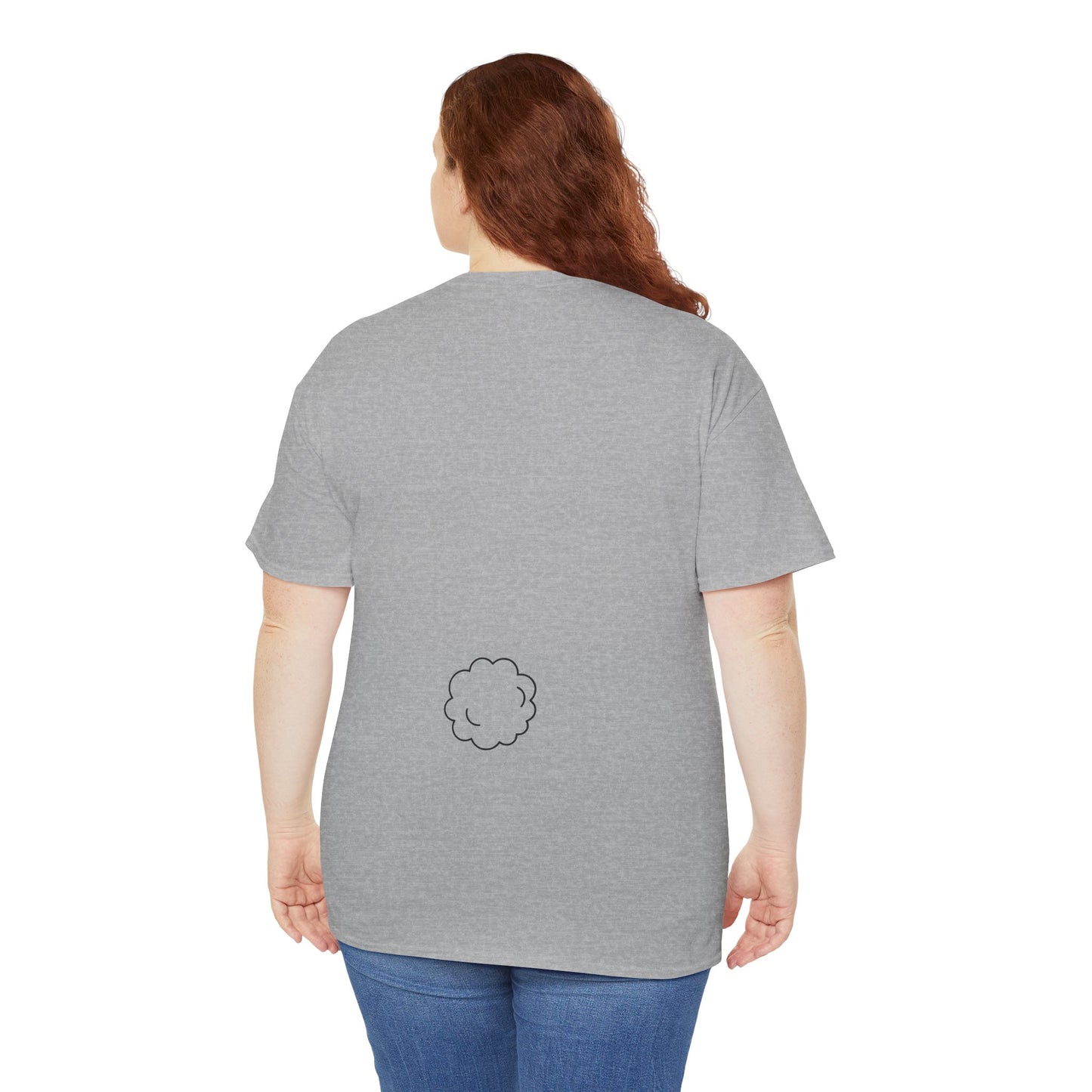 Minimalist Bunny Face Easter Tee — Unisex Adult Spring Graphic Shirt