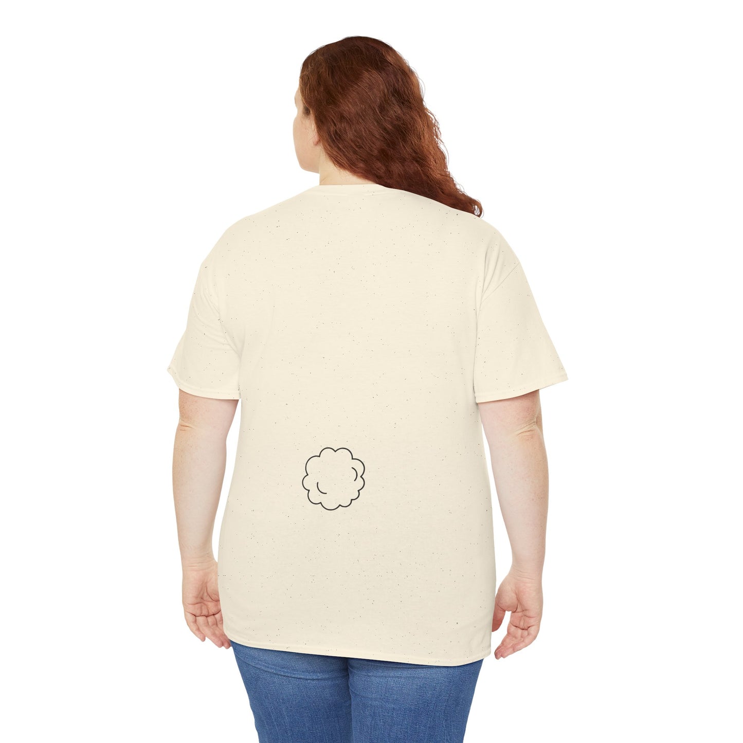 Minimalist Bunny Face Easter Tee — Unisex Adult Spring Graphic Shirt