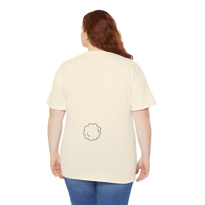 Minimalist Bunny Face Easter Tee — Unisex Adult Spring Graphic Shirt