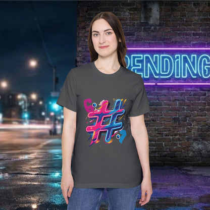 6-7 Hashtag Graphic T‑Shirt