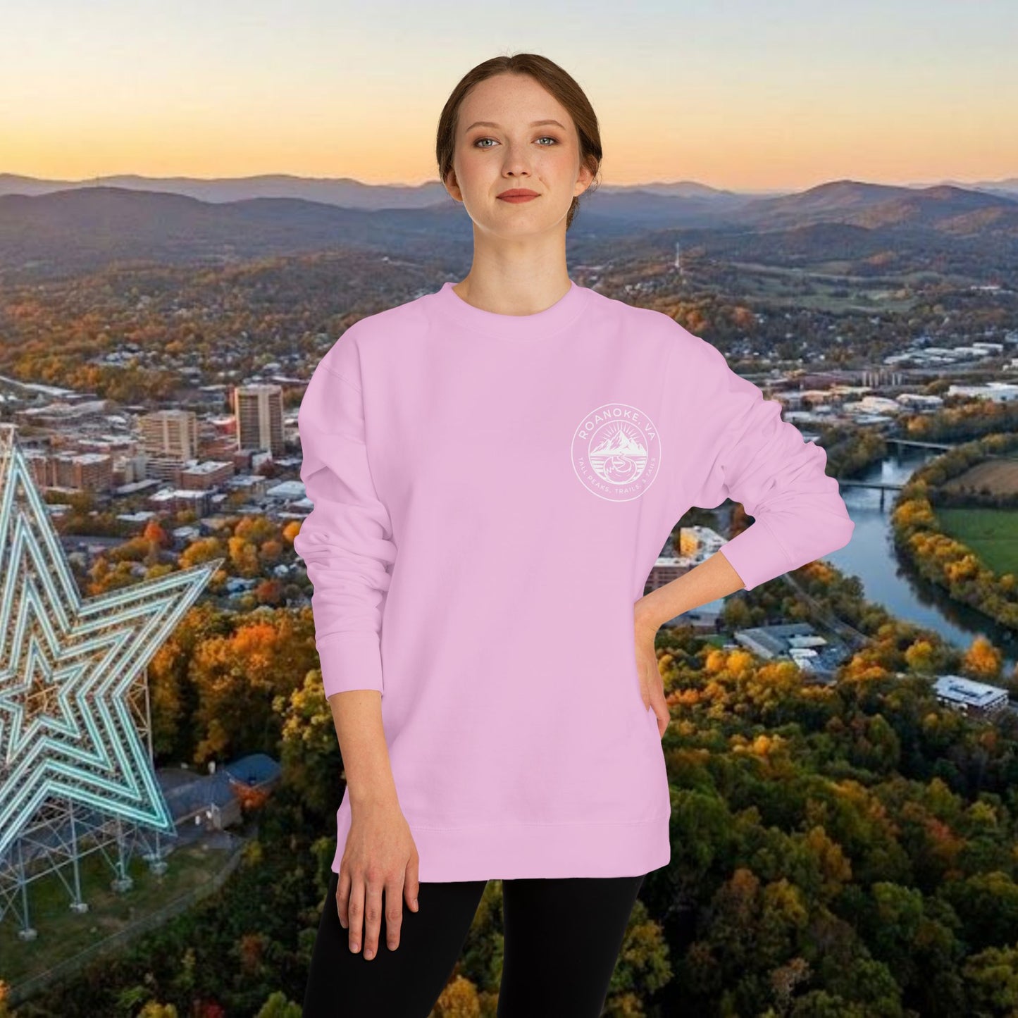 Roanoke Trails Premium Sweatshirt | Lightweight Hiking Sweatshirt