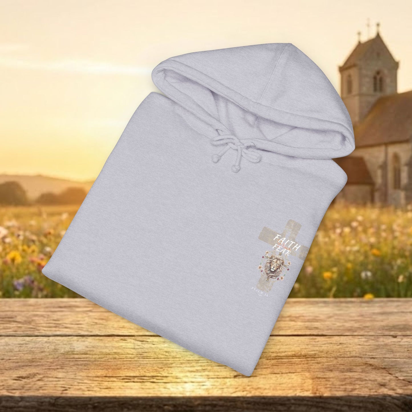 Faith Premium Hoodie | Christian Streetwear & Devotional Apparel