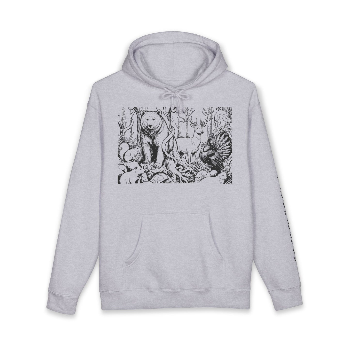 Roanoke Sentinel Woodcut Hoodie