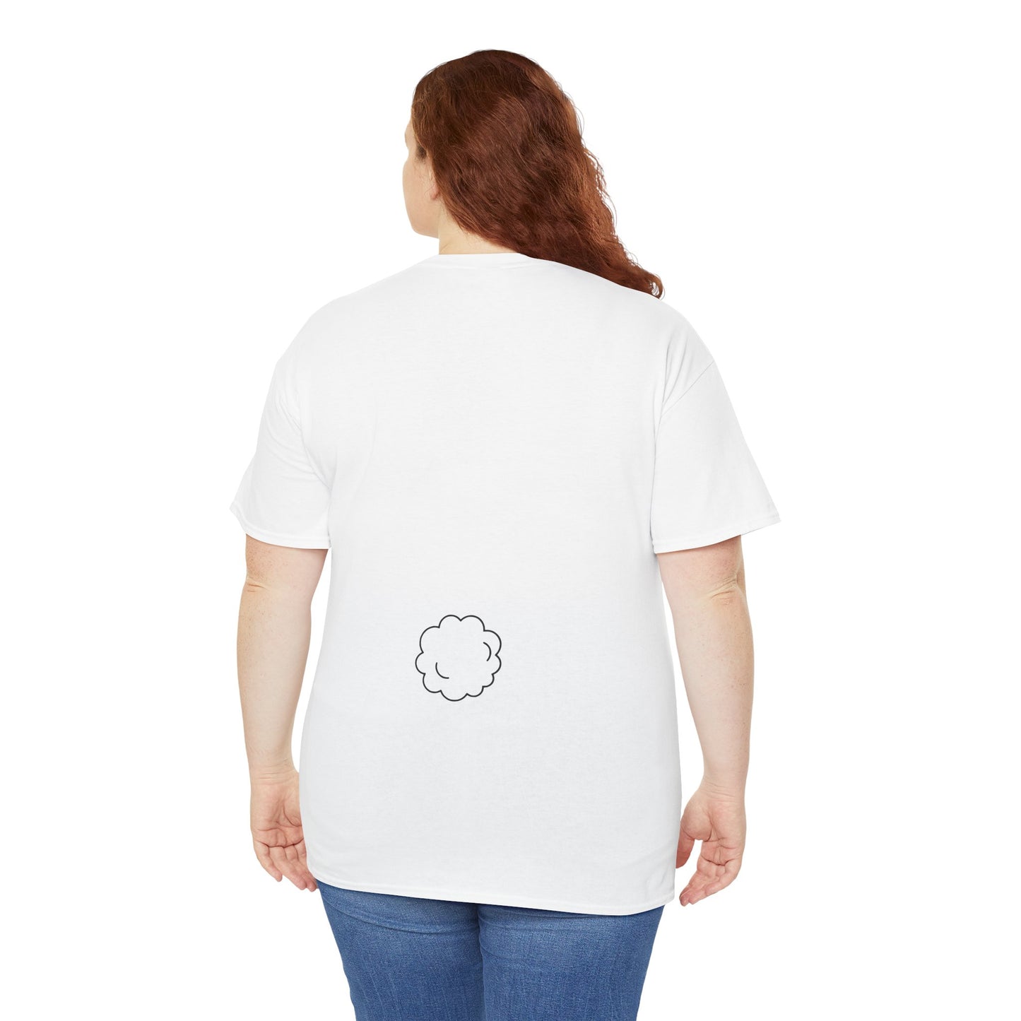 Minimalist Bunny Face Easter Tee — Unisex Adult Spring Graphic Shirt