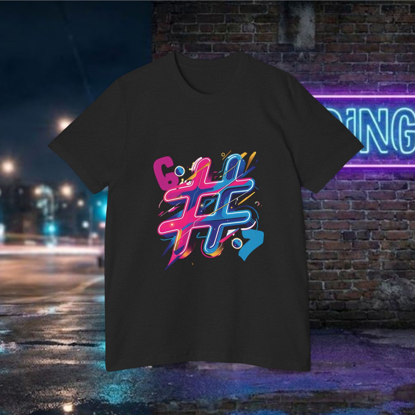 6-7 Hashtag Graphic T‑Shirt