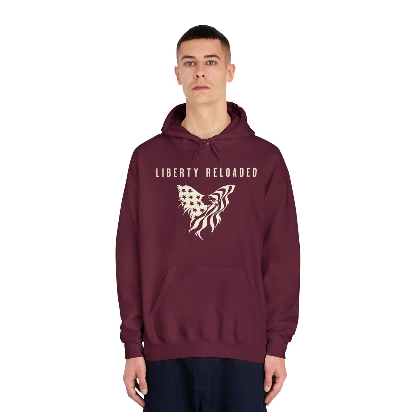 Liberty Reloaded Hoodie — Front Graphic Edition