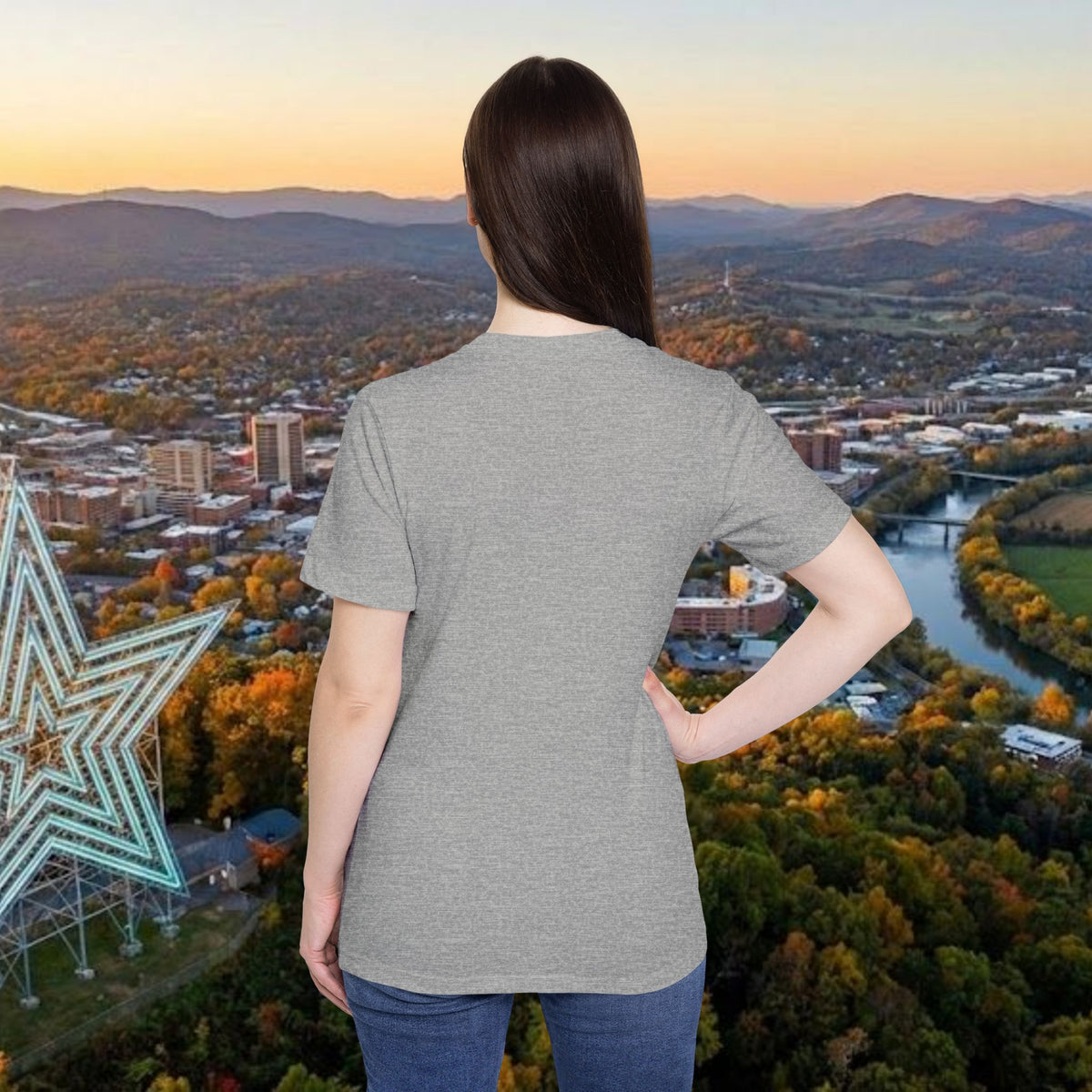 Take the Long Way T-Shirt — Scenic Mountain Graphic Tee by Merchievo (photo 41 of 48)
