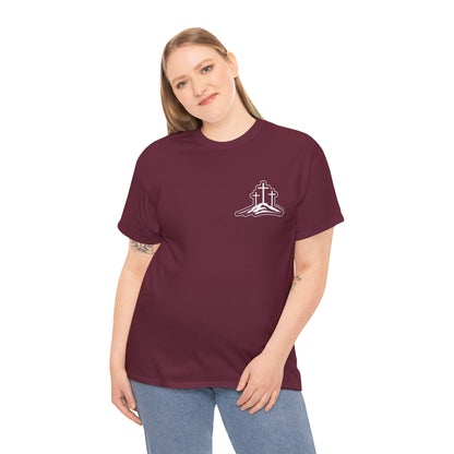He Is Risen T-Shirt — Minimalist Christian Apparel