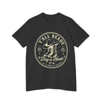 T‑Shirt — “Y’All Ready to Buy a House?” Vintage Realtor Graphic Tee by Merchievo (photo 49 of 60)