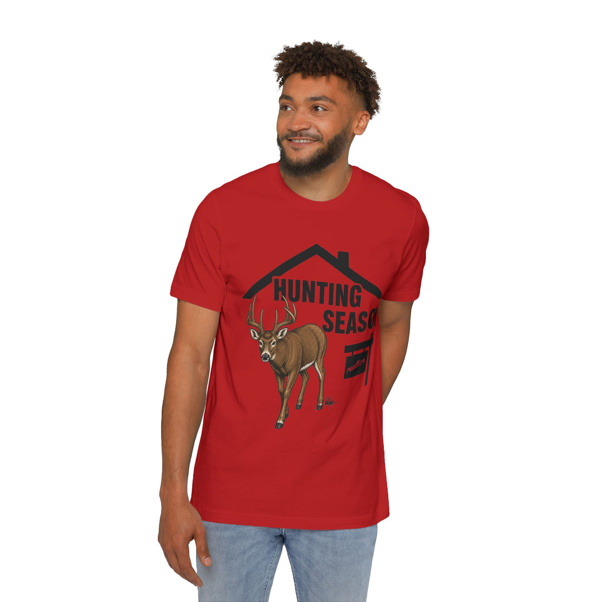 Hunting Season Buck T-Shirt — Deer Hunting Graphic Tee by Merchievo (photo 11 of 66)