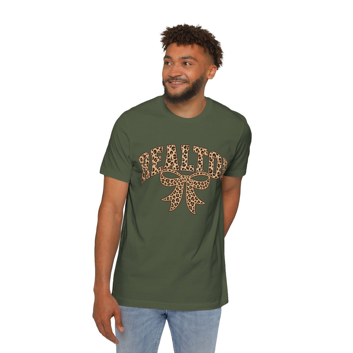 Realtor Leopard Print T-Shirt – Bold Real Estate Graphic Tee by Merchievo (photo 8 of 84)