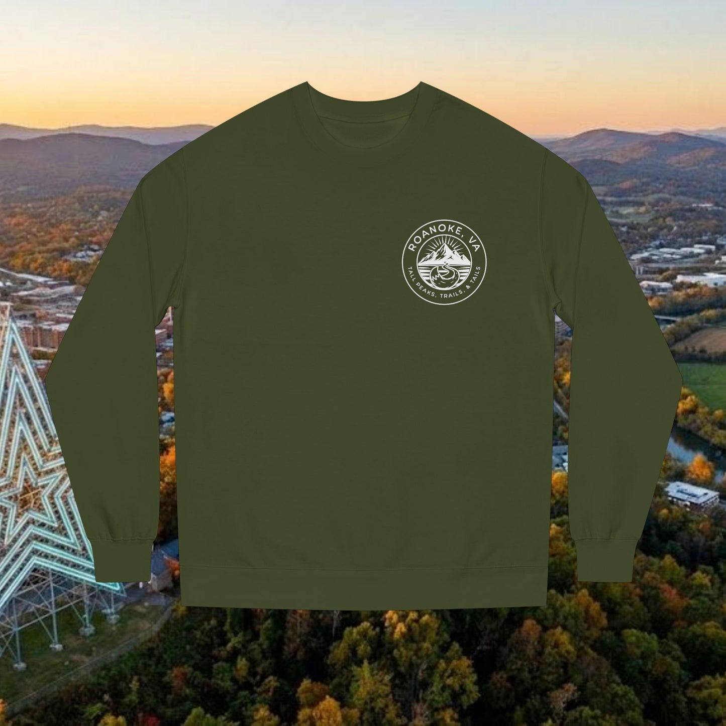 Roanoke Trails Premium Sweatshirt | Lightweight Hiking Sweatshirt
