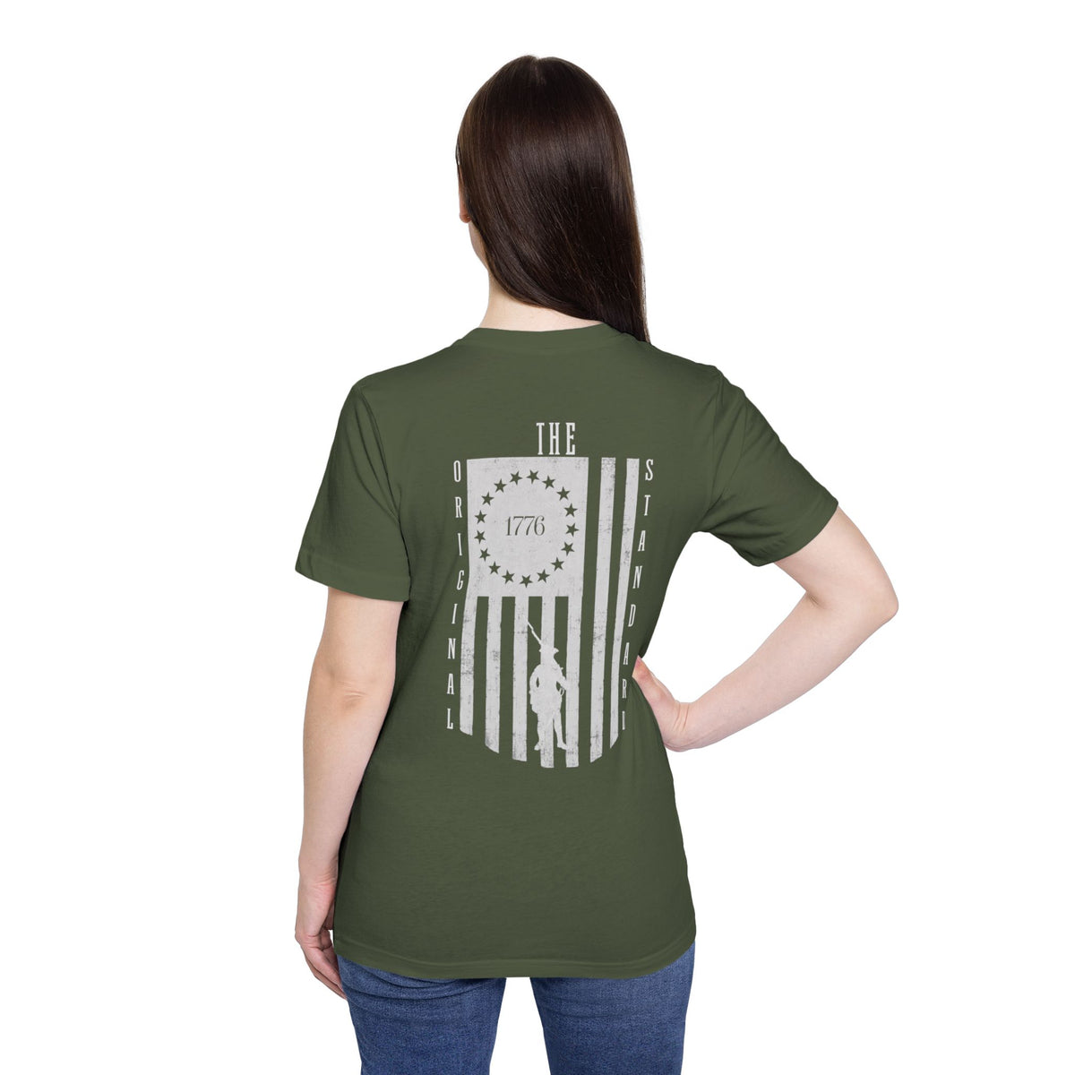Original Standard Distressed T-Shirt — Patriotic USA Vintage Graphic Tee by Merchievo (photo 33 of 60)