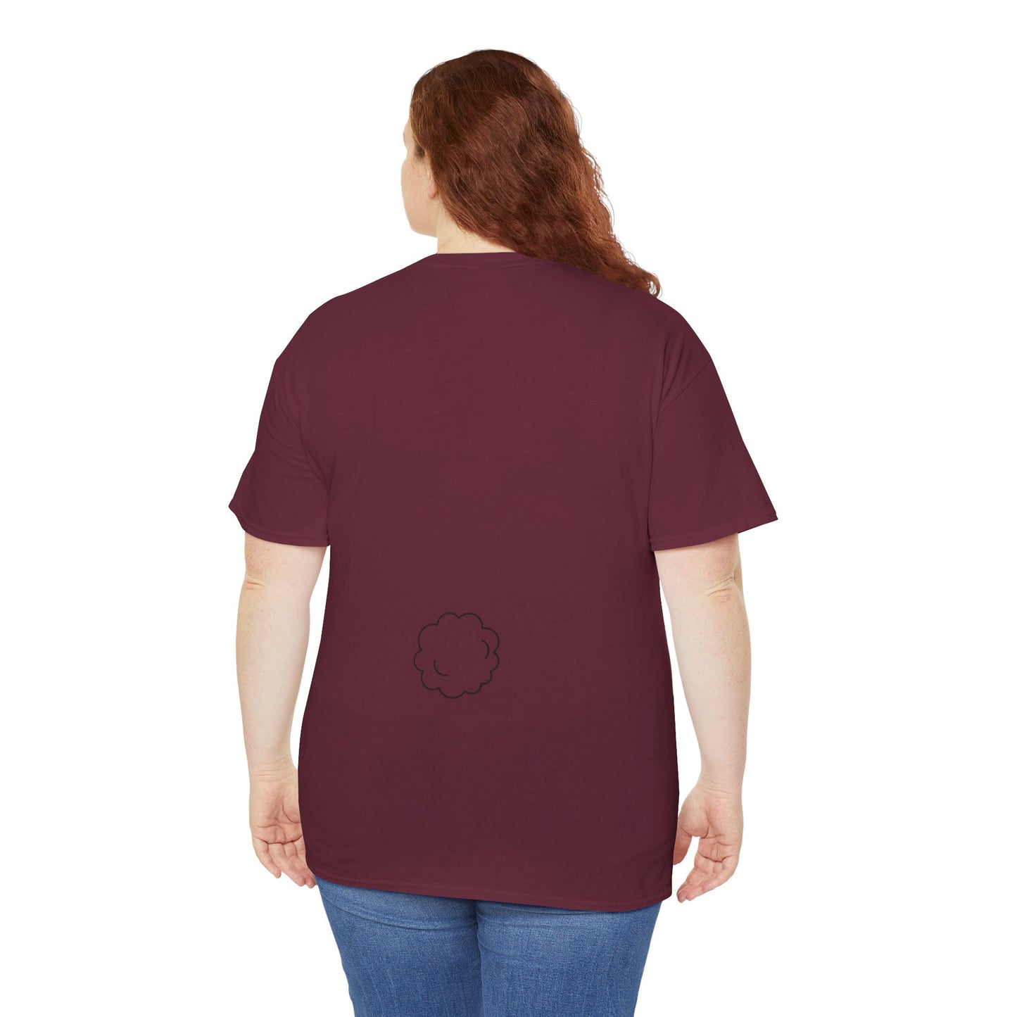 Minimalist Bunny Face Easter Tee — Unisex Adult Spring Graphic Shirt