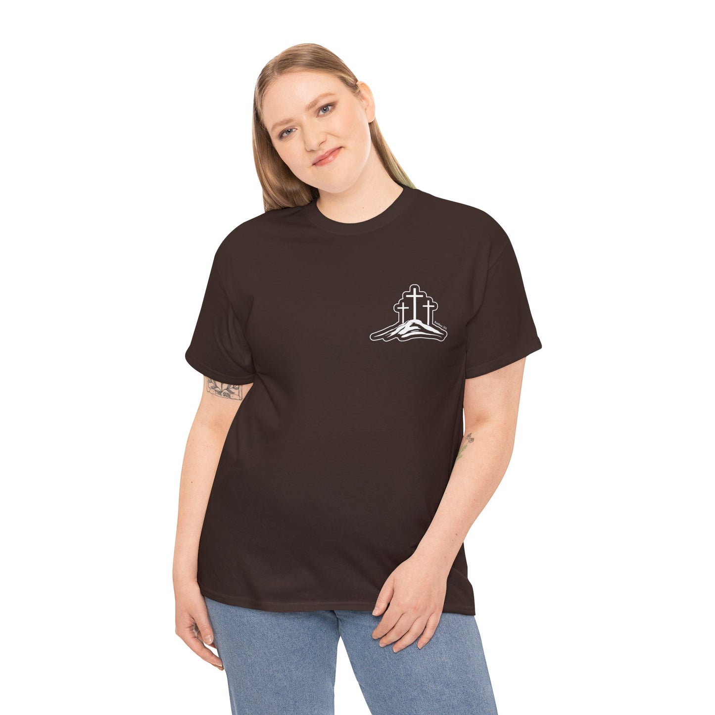 He Is Risen T-Shirt — Minimalist Christian Apparel