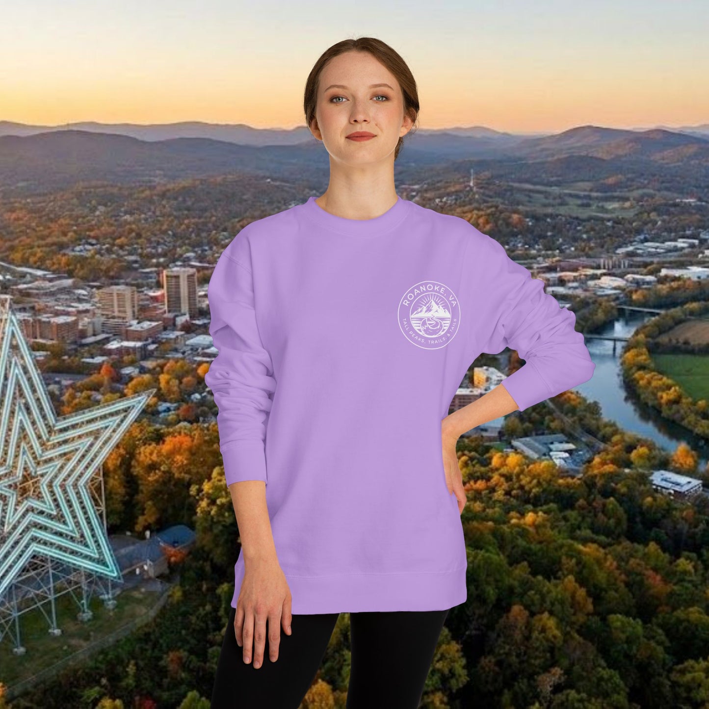 Roanoke Trails Premium Sweatshirt | Lightweight Hiking Sweatshirt