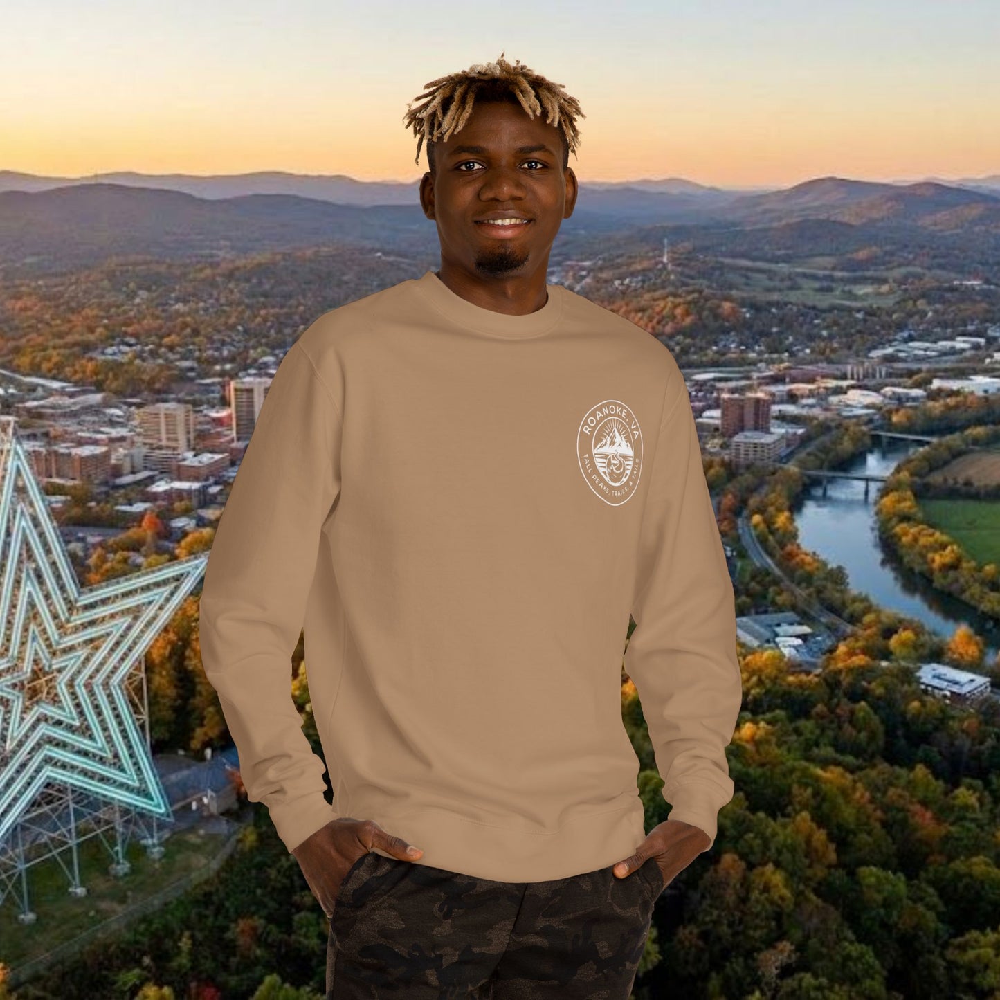 Roanoke Trails Premium Sweatshirt | Lightweight Hiking Sweatshirt