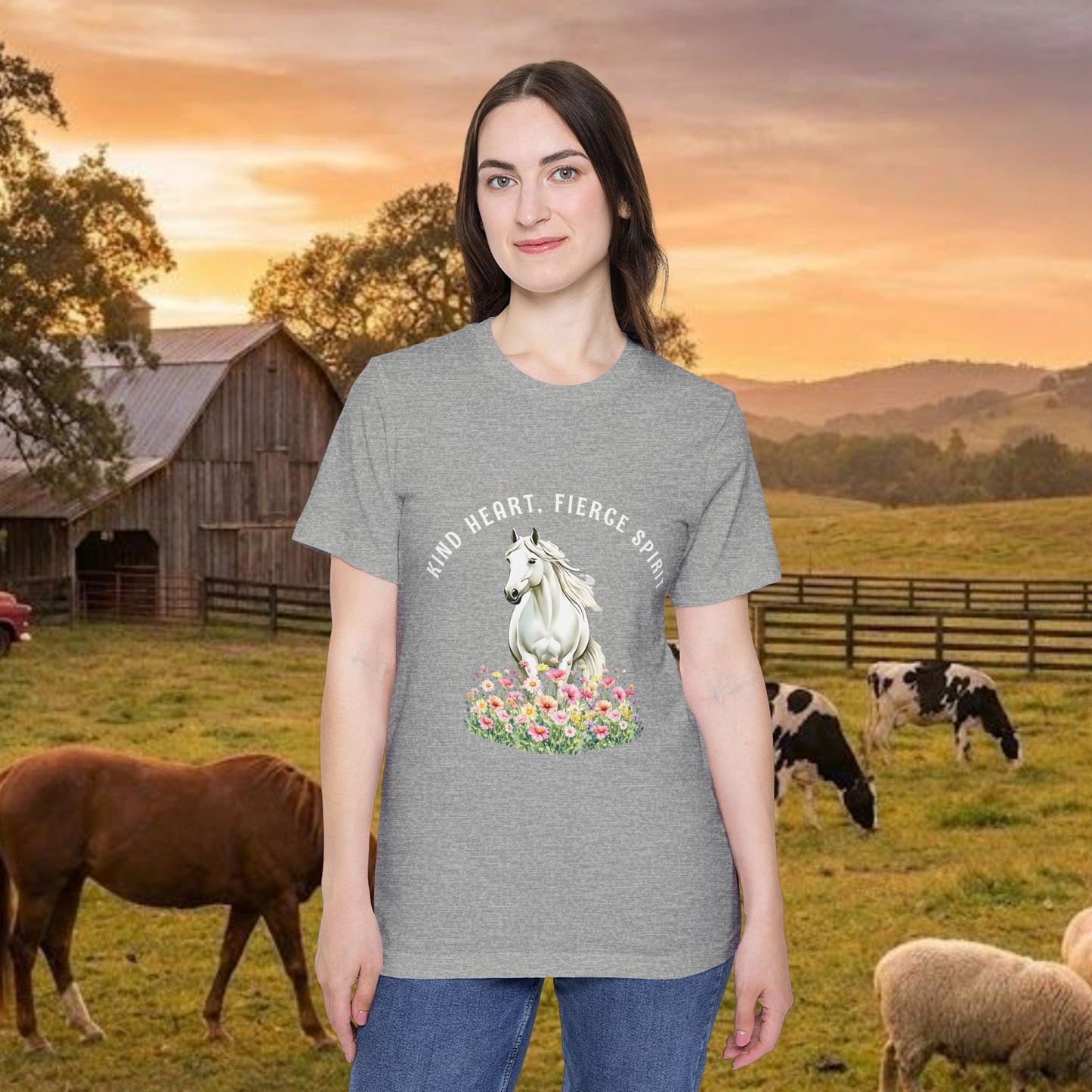 The "Wild Heart" Horse Heritage Tee