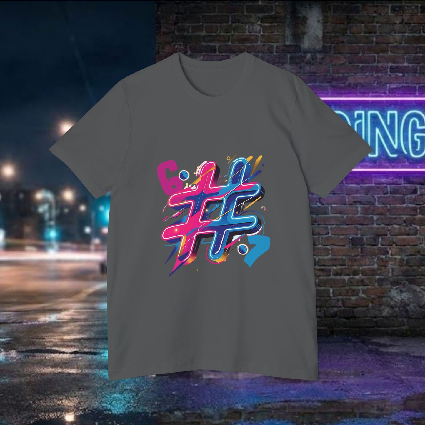 6-7 Hashtag Graphic T‑Shirt