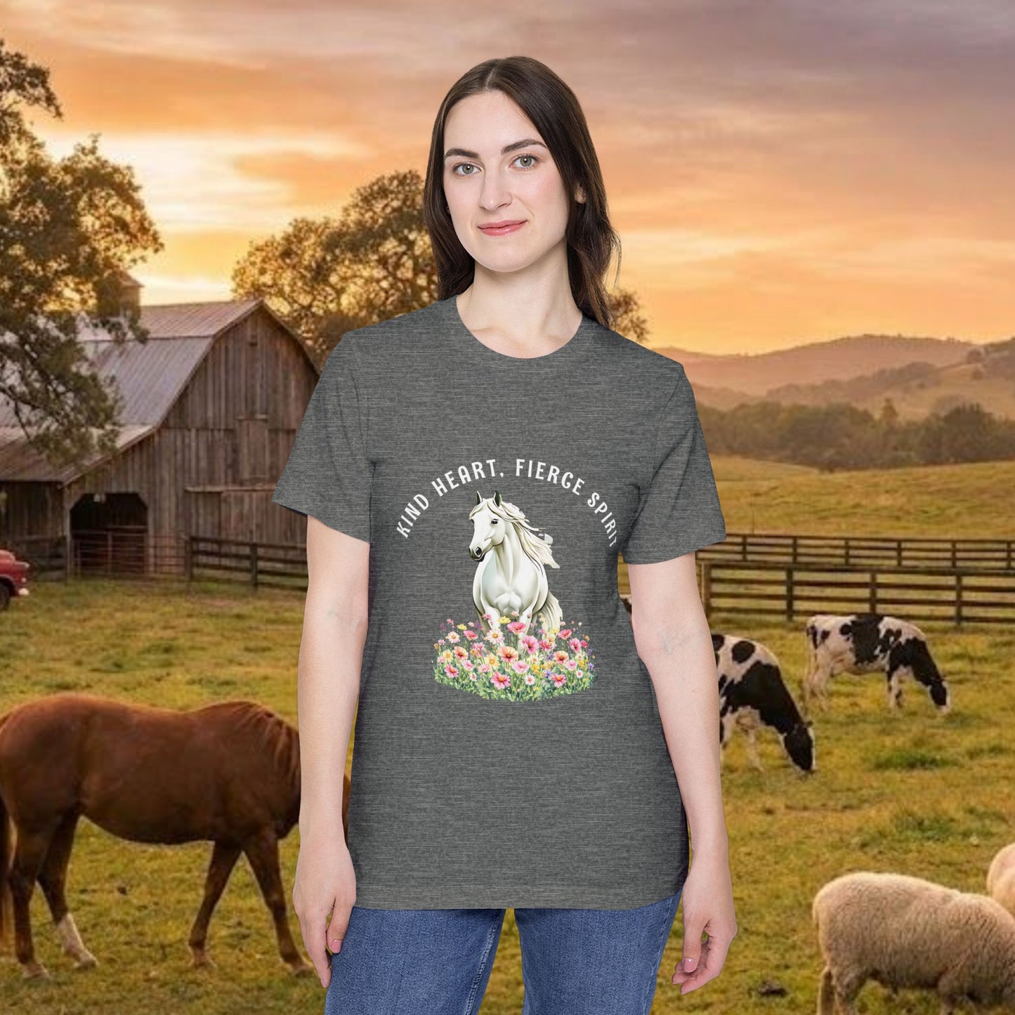 The "Wild Heart" Horse Heritage Tee