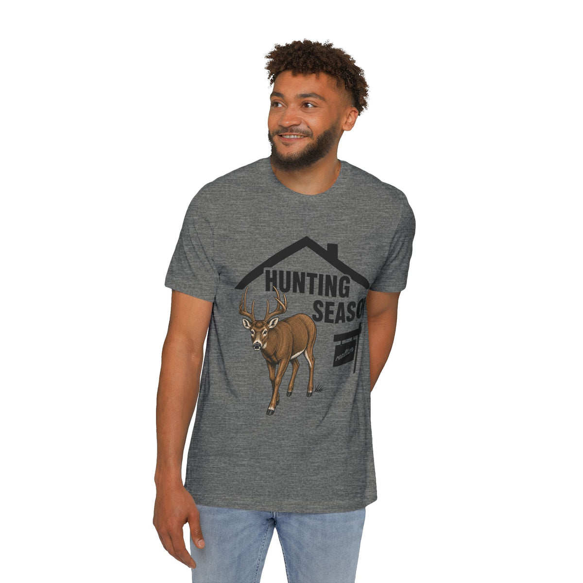 Hunting Season Buck deer hunting graphic t-shirt by Merchievo (photo 4 of 5)