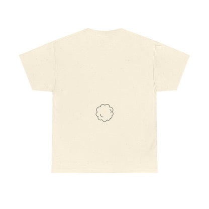 Minimalist Bunny Face Easter Tee — Unisex Adult Spring Graphic Shirt