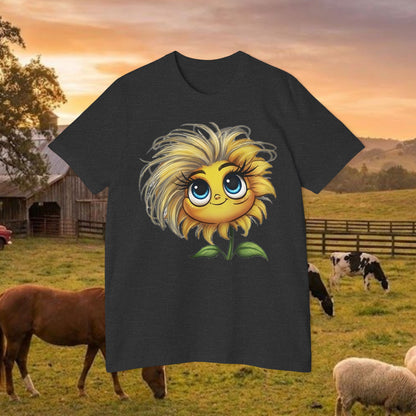 Little Miss Sunny Sass Sunflower Tee