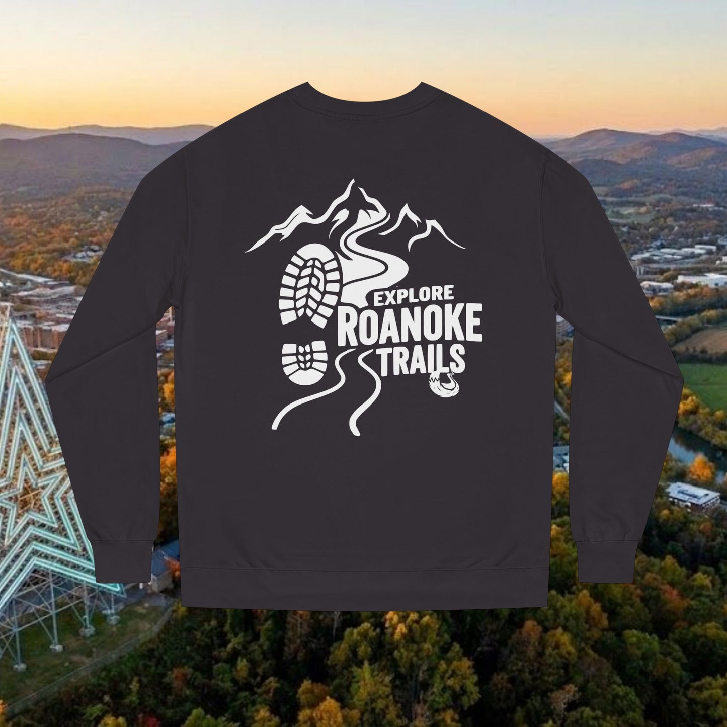 Roanoke Trails Premium Sweatshirt | Lightweight Hiking Sweatshirt
