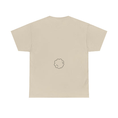 Minimalist Bunny Face Easter Tee — Unisex Adult Spring Graphic Shirt